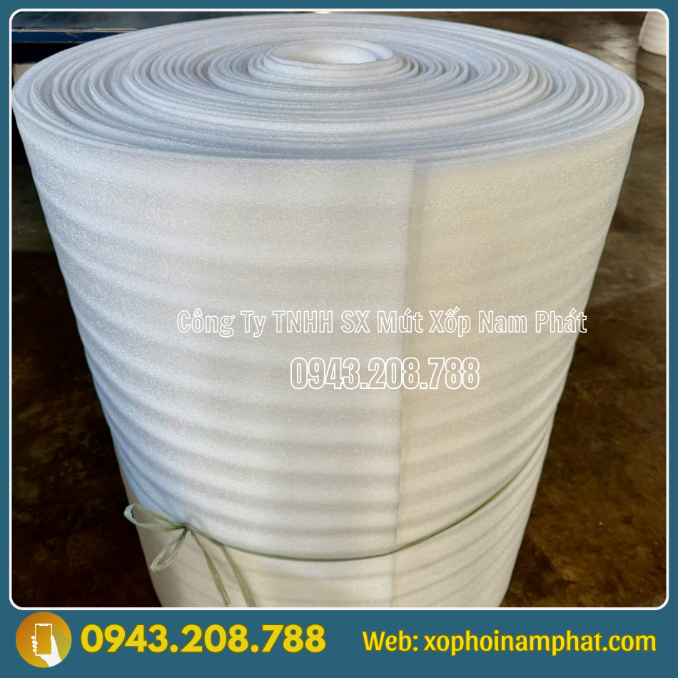 cuon mang pe foam 10mm