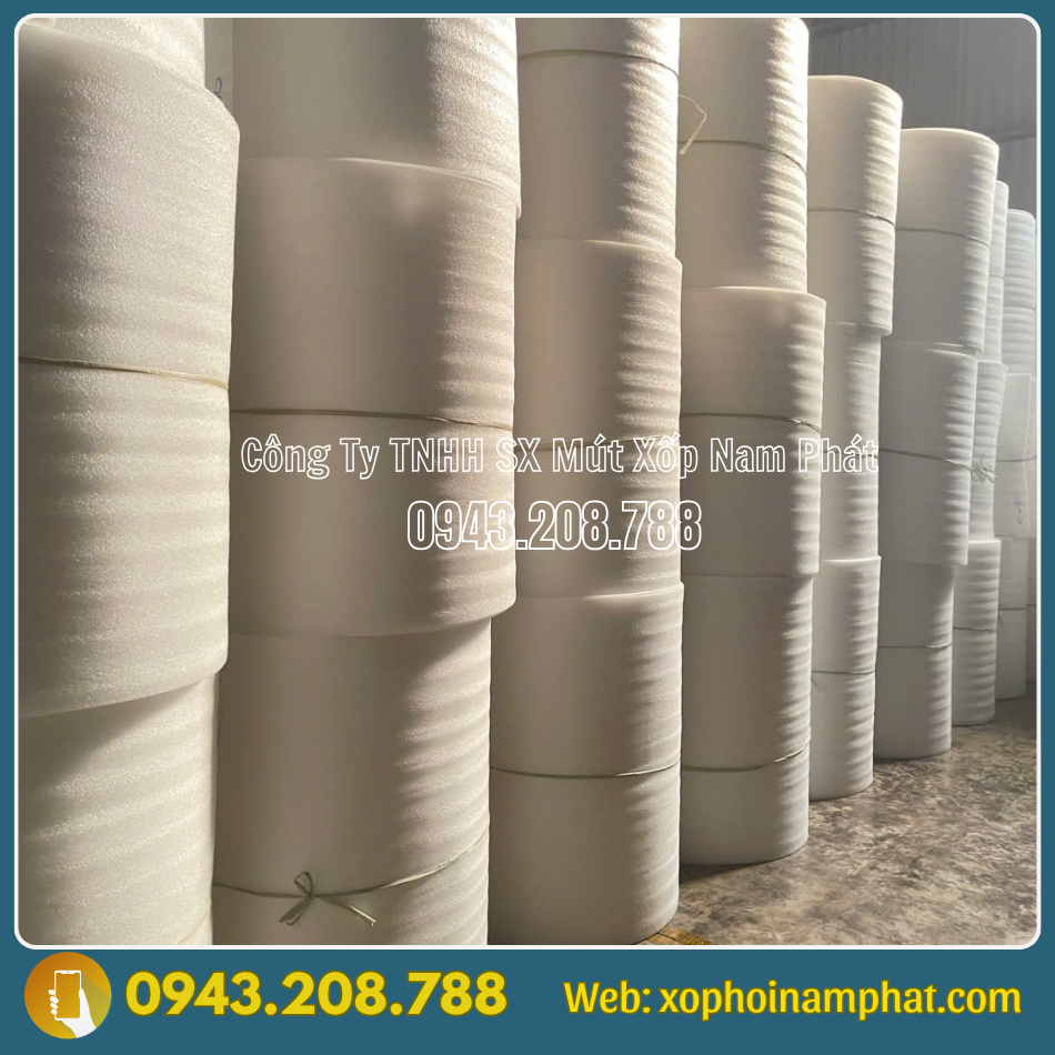 cuộn xốp pe foam 15mm