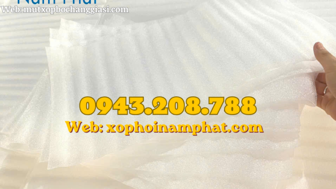 NHẬN GIA CÔNG CẮT TẤM XỐP PE FOAM GIÁ RẺ TẠI THUẬN AN